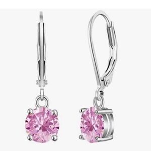 Set of 2 pairs of crystal earrings